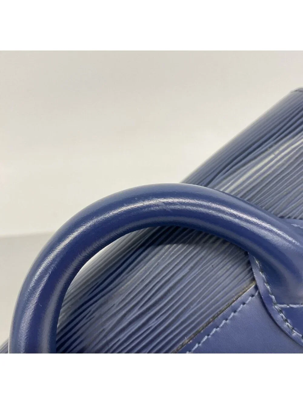 Louis Vuitton Handbag Epi Eden PM Andigo Blue 2-Way Bag